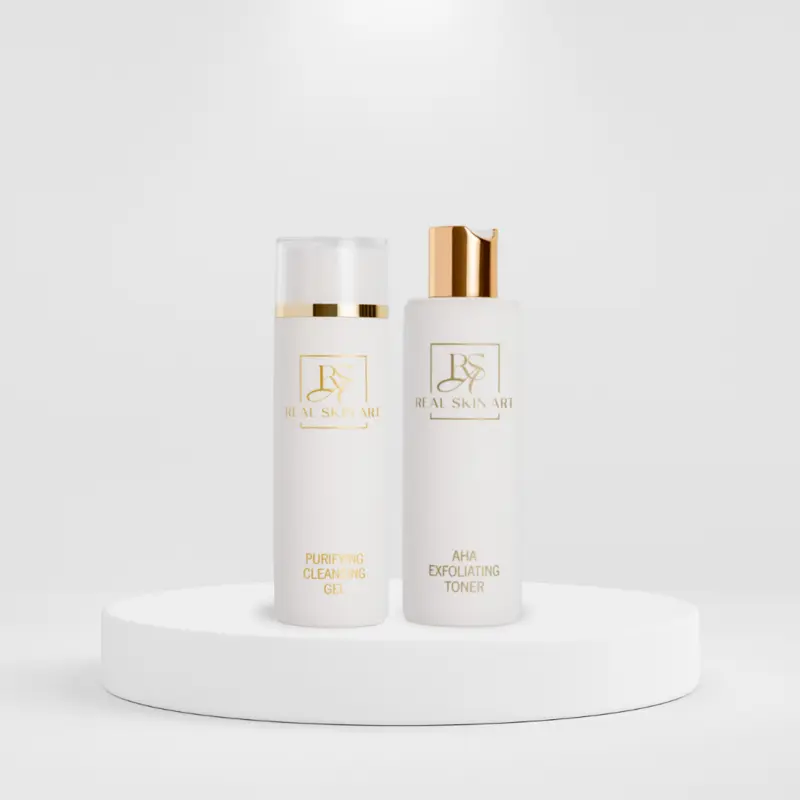 RSA Box Purifying Gel & AHA Toner — beauty gift box for her