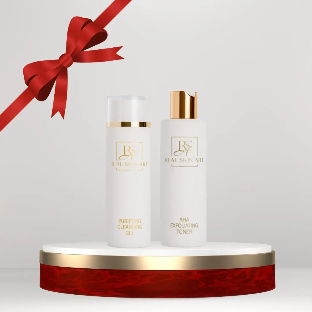 Gift Box: Cleansing Gel & AHA Toner